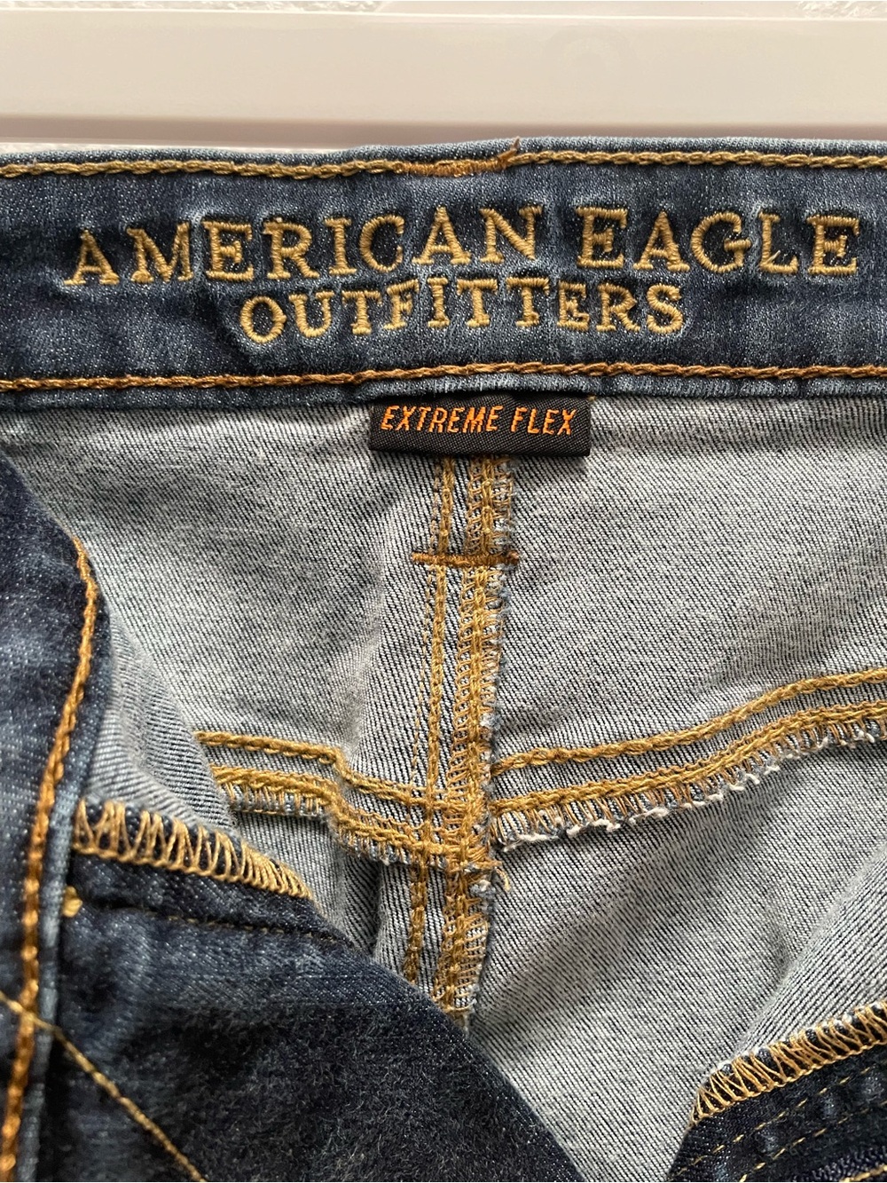 American Eagle Outfitters Skinny Jeans in Dark Blue - Picture 3 of 4